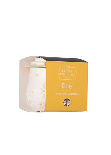Price & Kensington Cream Daisy Honey Pot & Drizzler