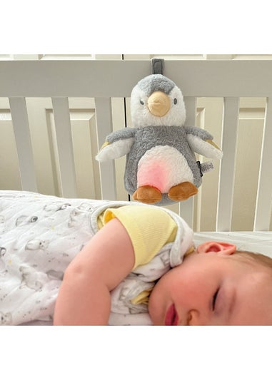 Nuby Light Grey Penguin Cry Sensor Sleep Aid