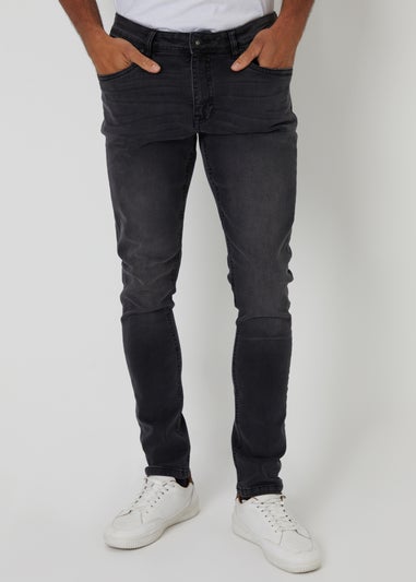 Threadbare Grey Skinny Fit Jeans With Stretch