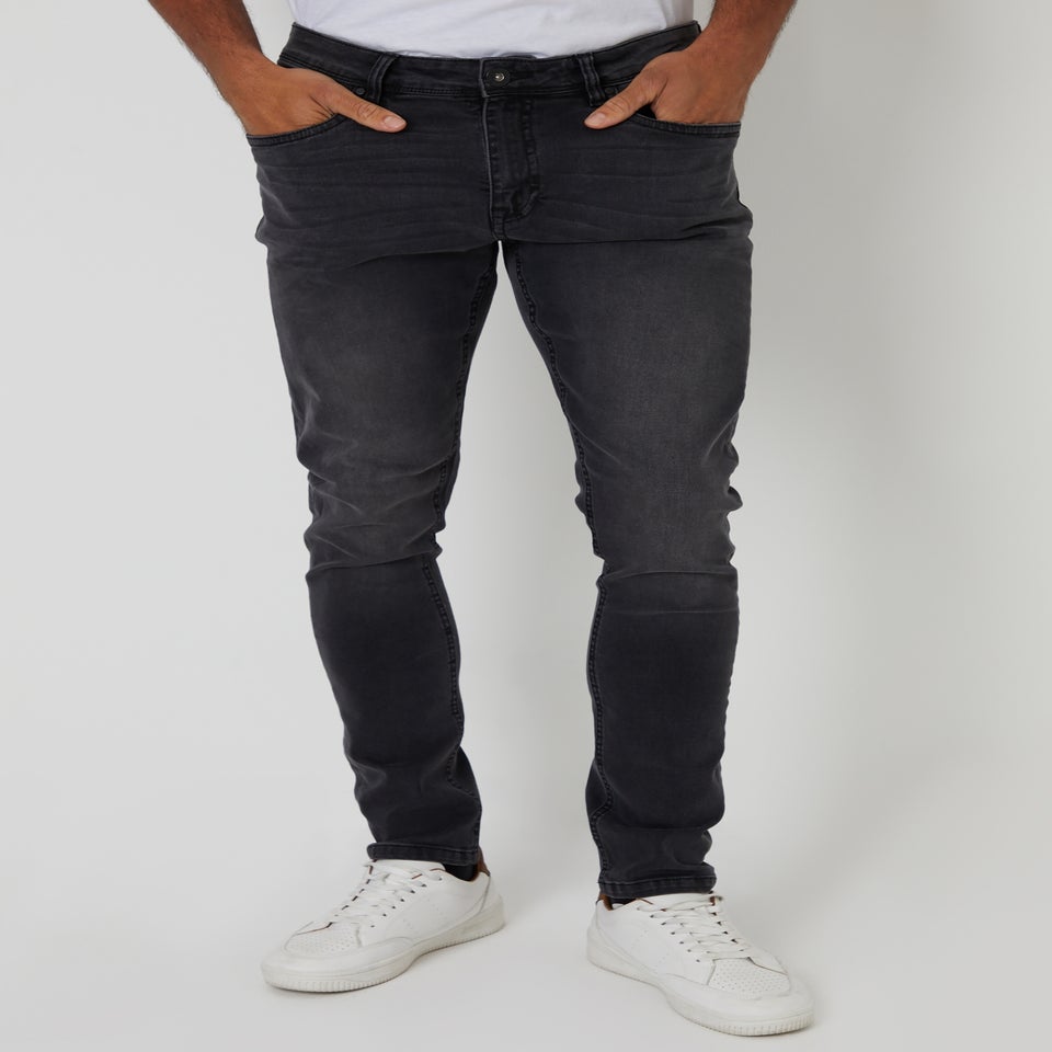 Threadbare Grey Skinny Fit Jeans With Stretch
