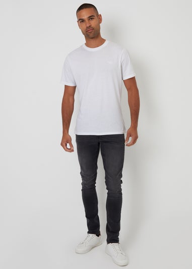 Threadbare Grey Skinny Fit Jeans With Stretch