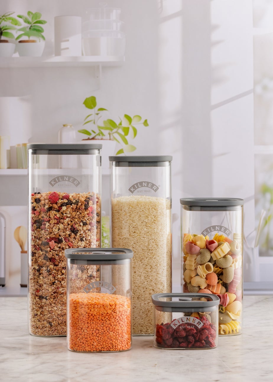 Kilner Fresh Storage Jars 3 Piece Pantry Set