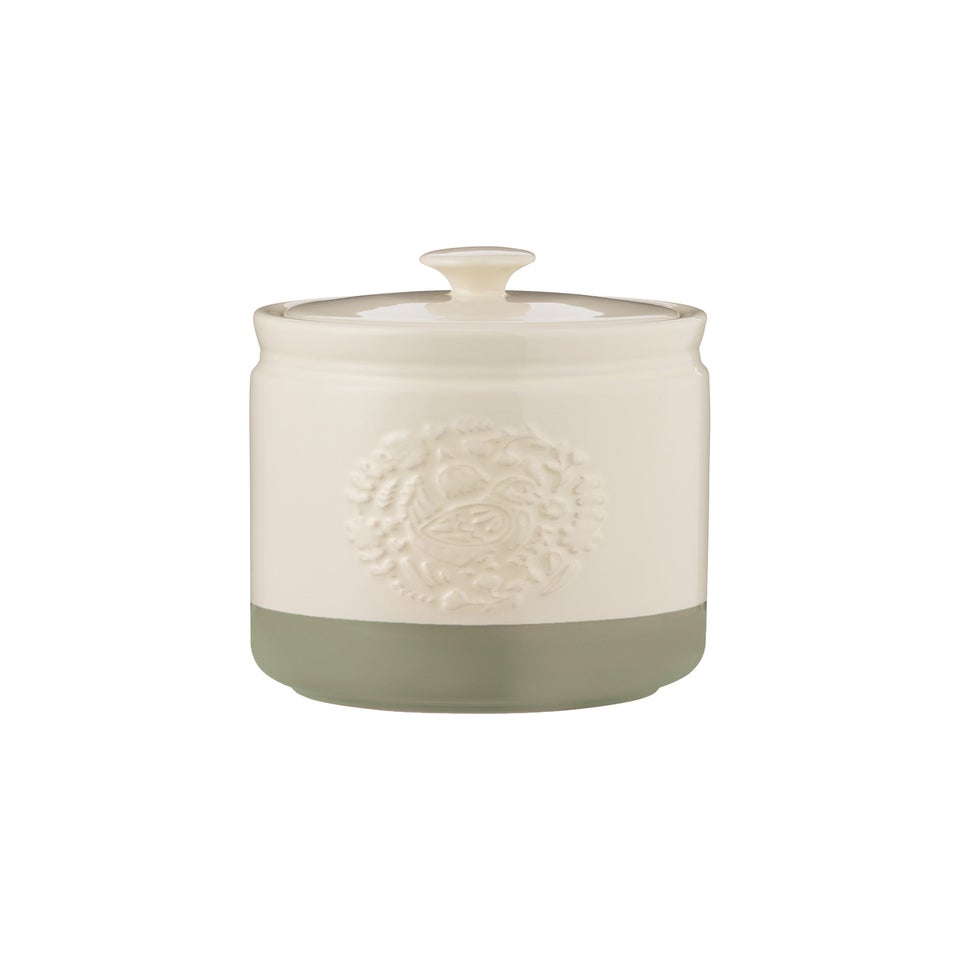 Mason Cash Green Home to Roost Large Storage Jar