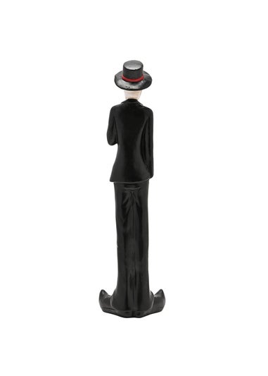 Hocus Pocus Black Skeleton Groom Figurine