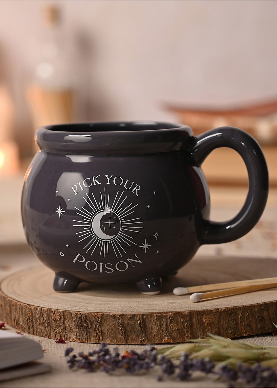Juliana Mystic Legends Purple Cauldron Mug "Pick Your Poison"