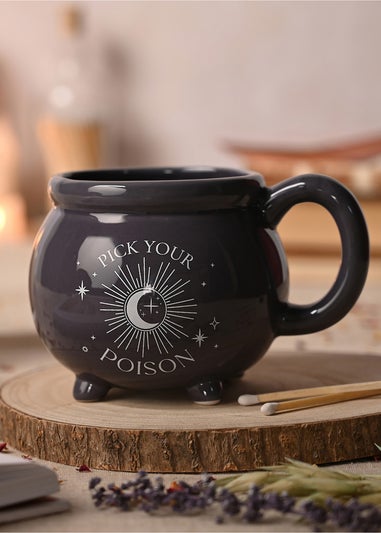 Juliana Mystic Legends Purple Cauldron Mug "Pick Your Poison"