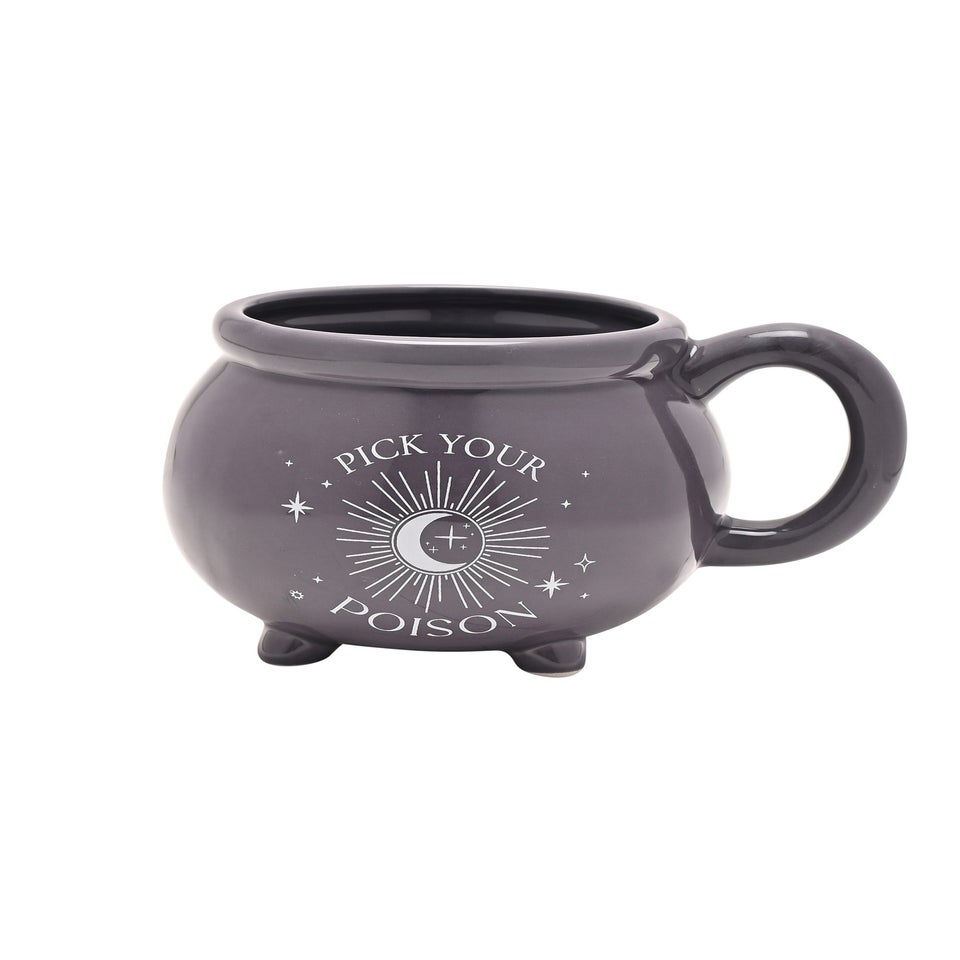 Juliana Mystic Legends Purple Cauldron Mug "Pick Your Poison"