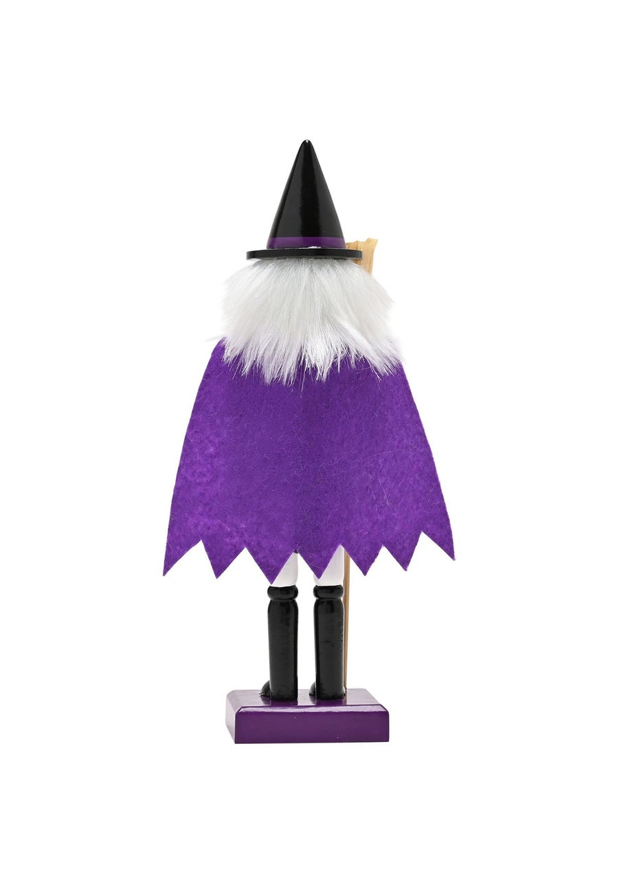 Hocus Pocus Multi Coloured Wooden Nutcracker Witch