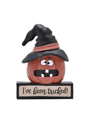 Hocus Pocus Multi Coloured Jack-O-Lantern Ornament "I've Been Tricked"