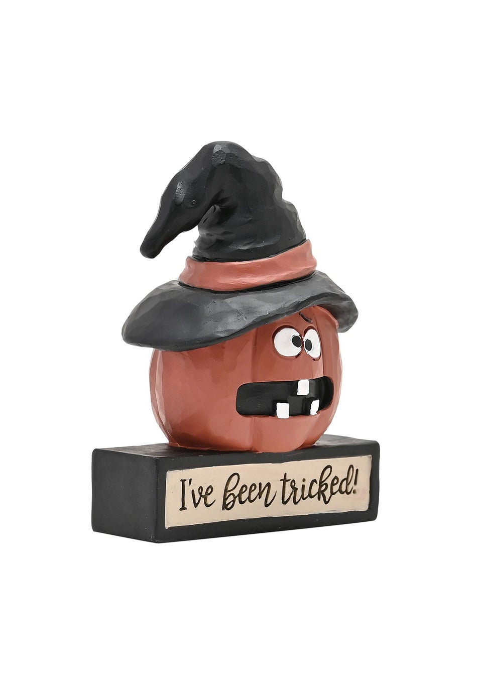Hocus Pocus Multi Coloured Jack-O-Lantern Ornament "I've Been Tricked"