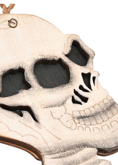 Hocus Pocus Multi Coloured Happy Halloween Skull Hanger