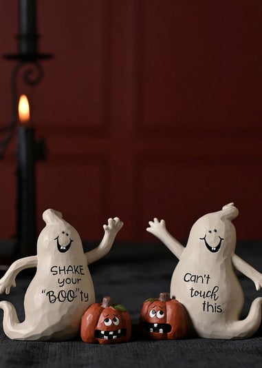 Hocus Pocus White Ghost Ornament "Can't Touch This"