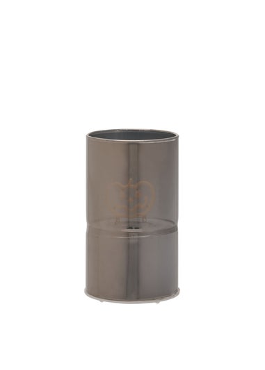 Hocus Pocus Grey LED Glass Pumpkin Light Tube