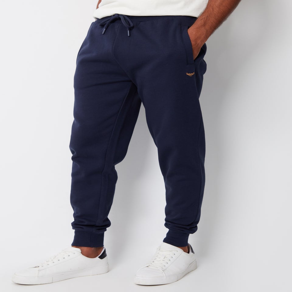 Threadbare Navy 3 Pack Tangelo Regular Fit Joggers