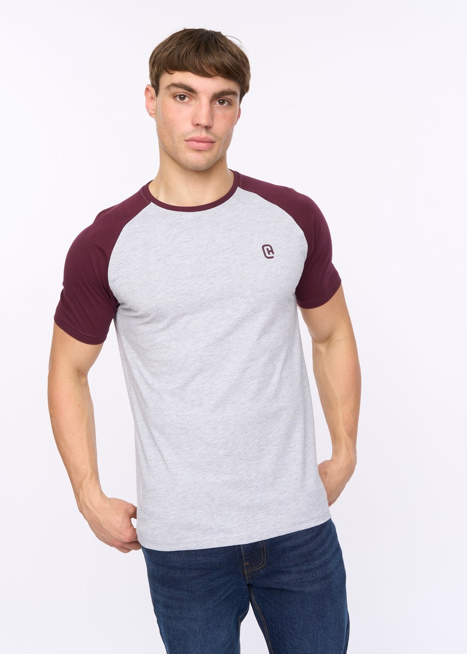 Crosshatch Grey Remison T-Shirt