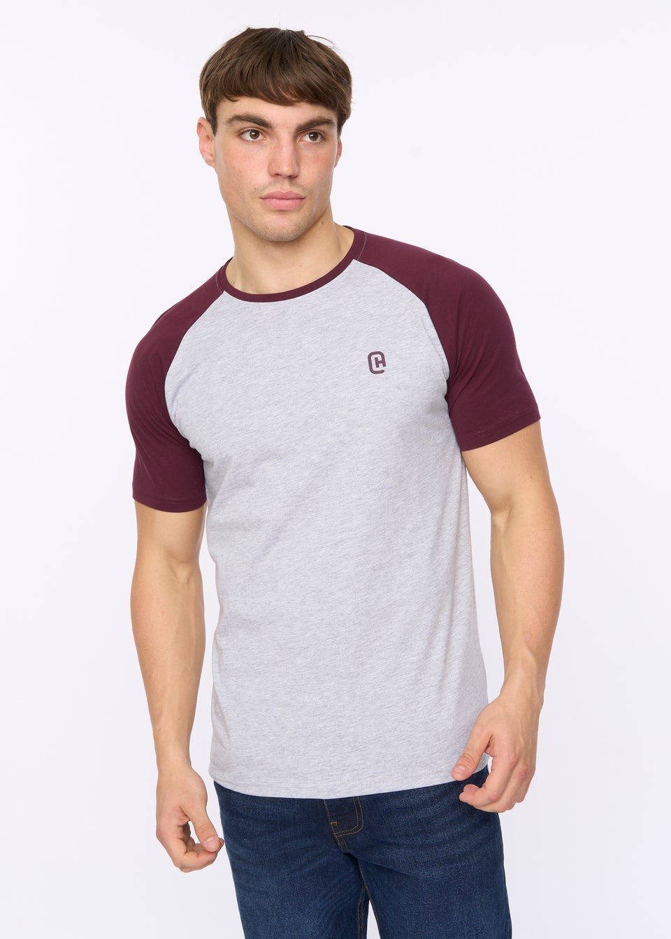 Crosshatch Grey Remison T-Shirt