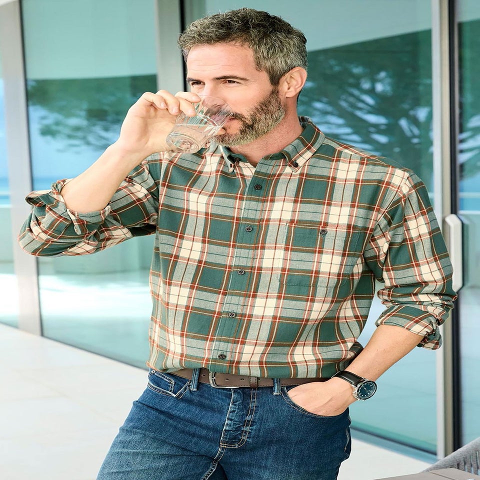 Cotton Traders Everglade Flannel Check Shirt