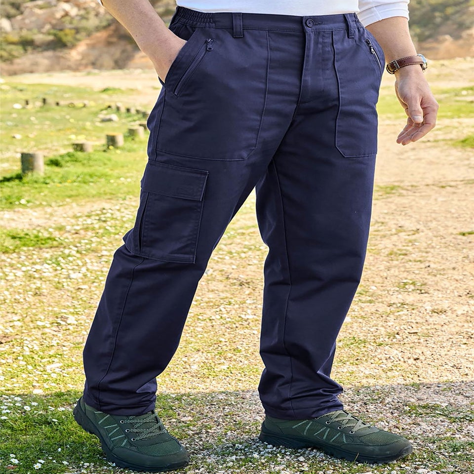 Cotton Traders Ink Thermal Action Trousers