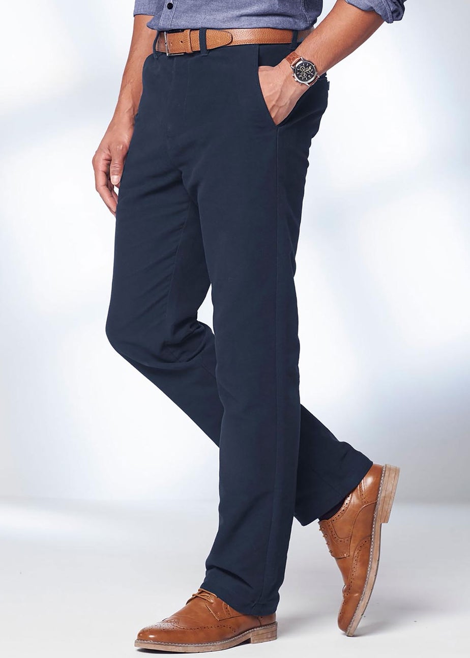 Cotton Traders Twilight Cotton Moleskin Comfort Trousers
