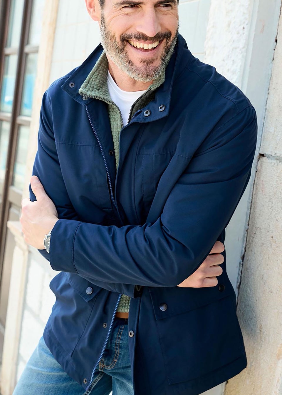 Cotton Traders Twilight Bakewell Fleece Lined Waterproof Jacket