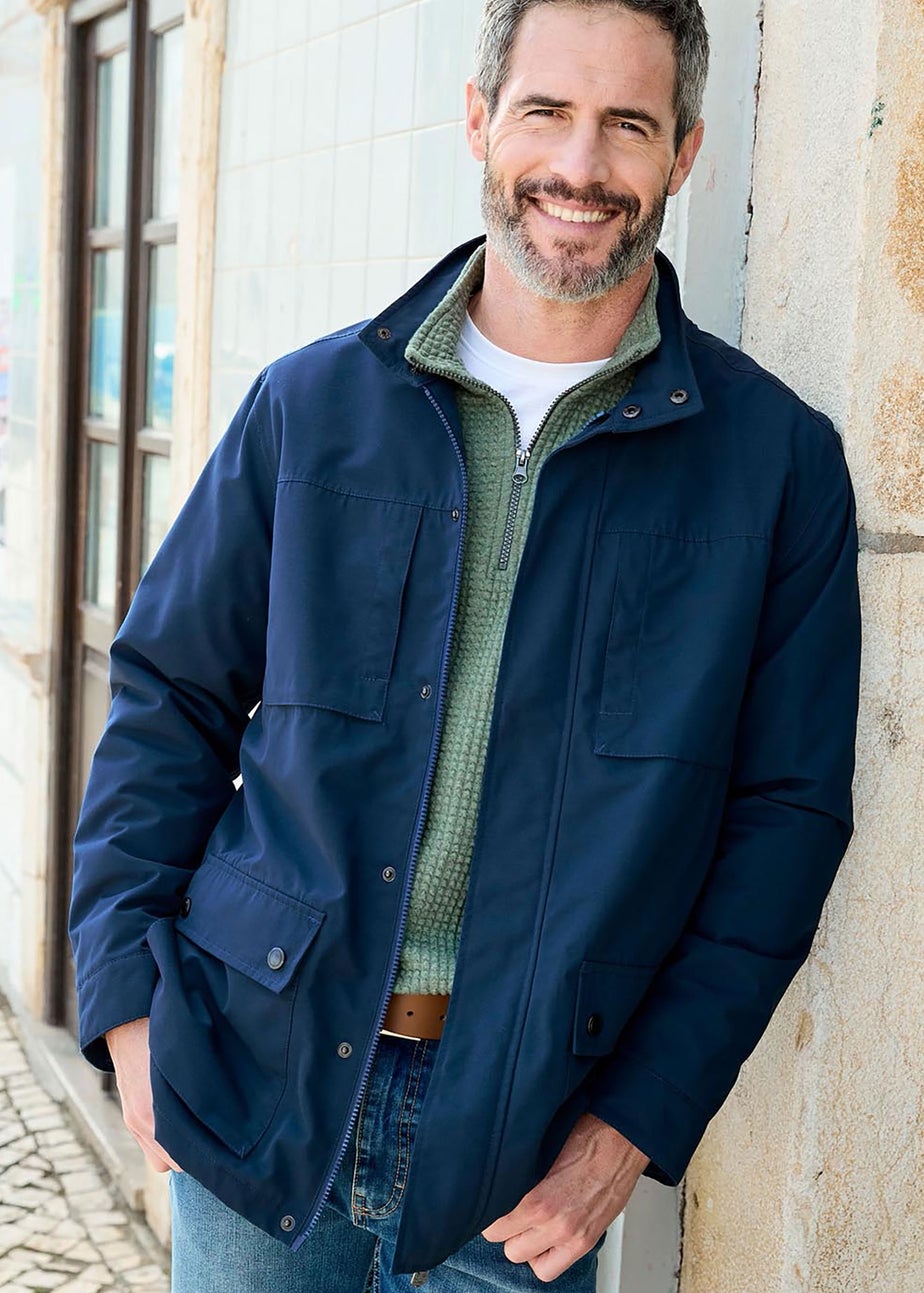 Cotton Traders Twilight Bakewell Fleece Lined Waterproof Jacket