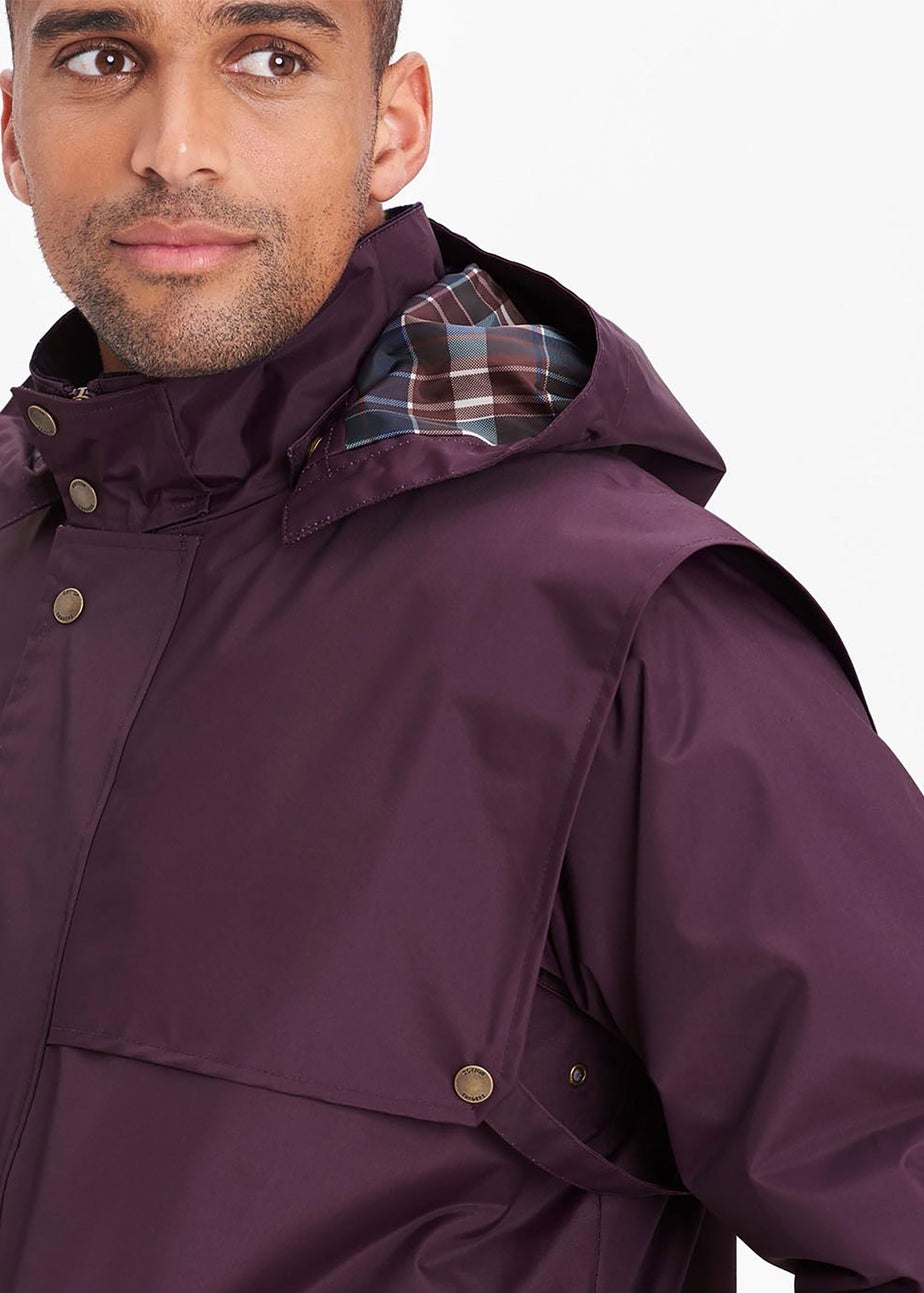 Cotton Traders Blackberry Windermere Waterproof Coat 40"