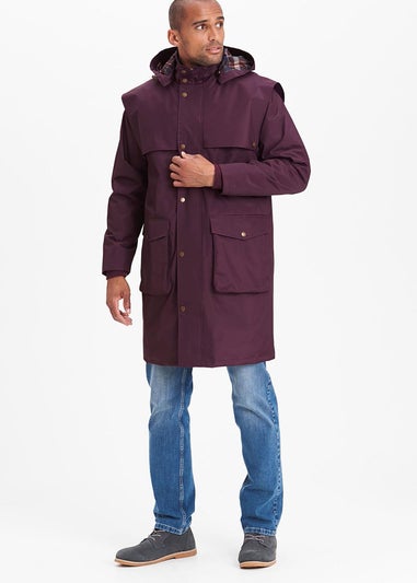 Cotton Traders Blackberry Windermere Waterproof Coat 40"