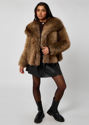 Urban Bliss Bear Faux Fur Jacket