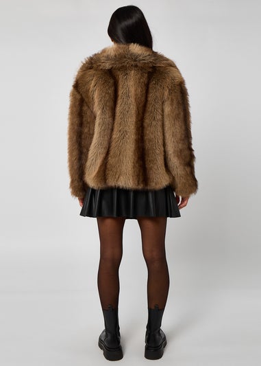 Urban Bliss Bear Faux Fur Jacket