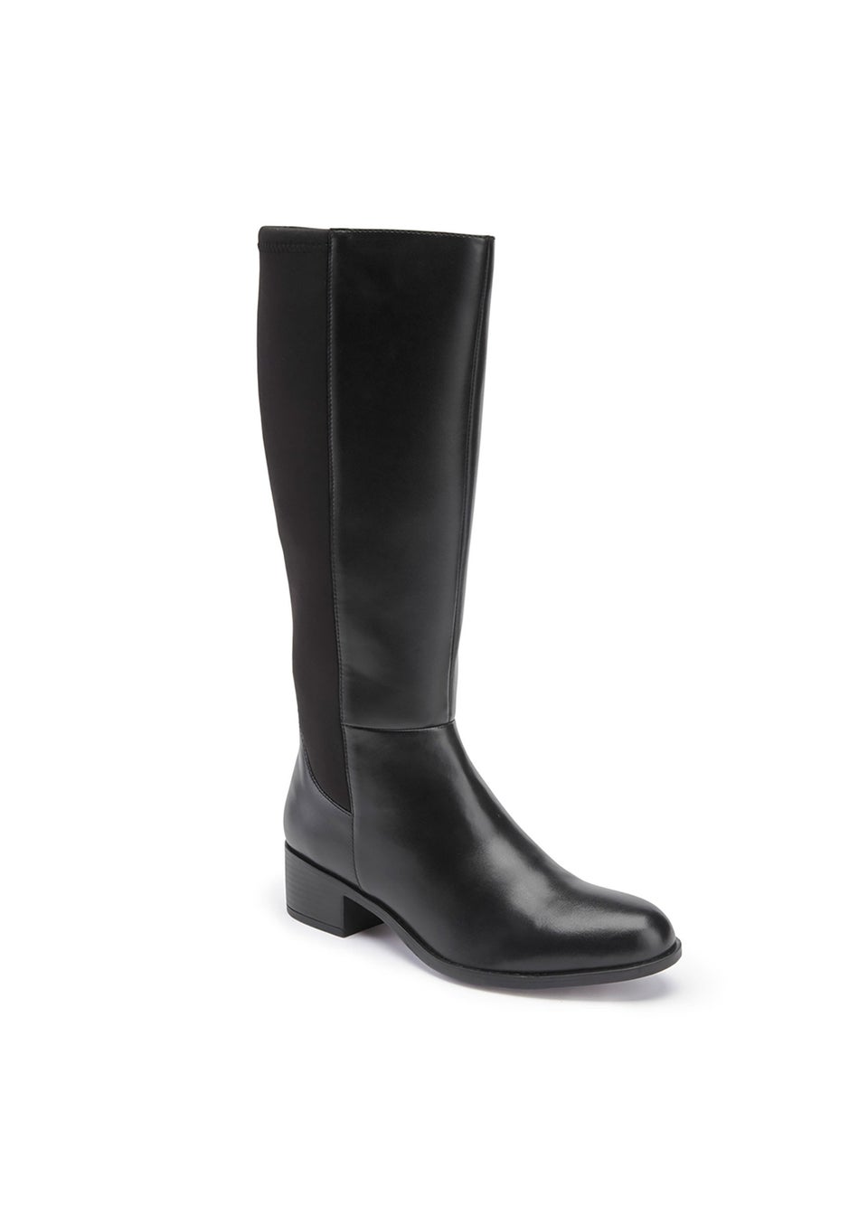 Cotton Traders Black Riding Boots