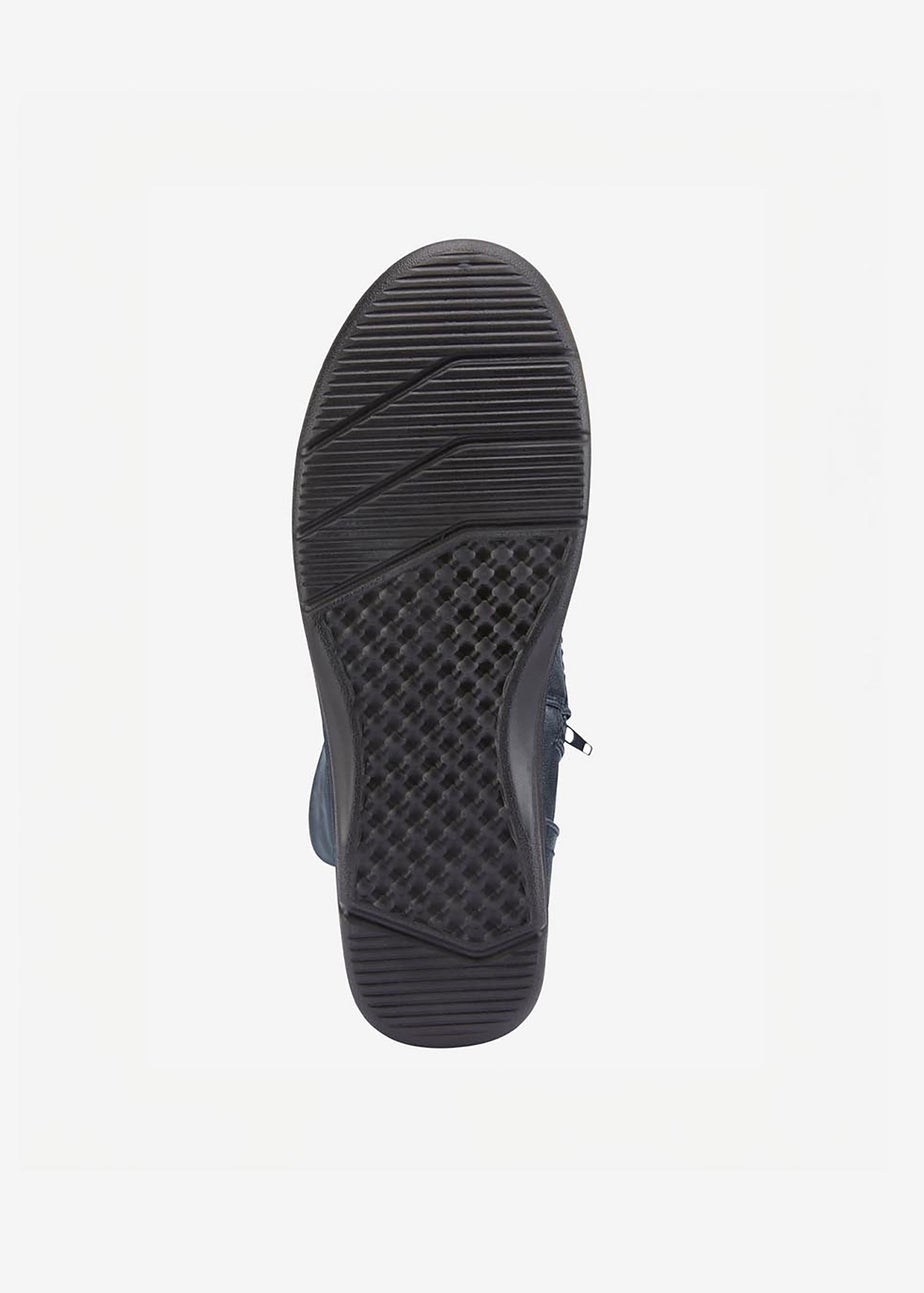 Cotton Traders Blue Stone Flexisole Mid-Calf Boots