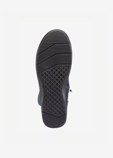 Cotton Traders Blue Stone Flexisole Mid-Calf Boots