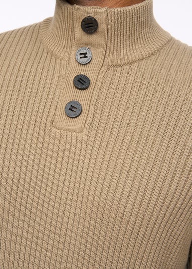 Crosshatch Taupe Wellburys Chunky Knit
