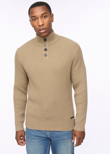 Crosshatch Taupe Wellburys Chunky Knit