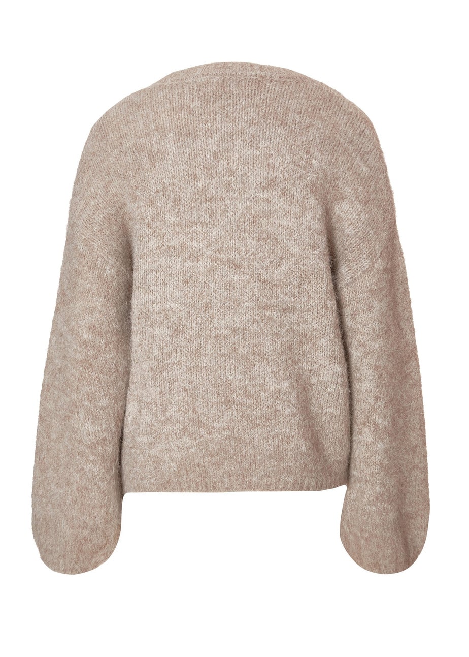 Quiz Stone Cherry Knit Jumper