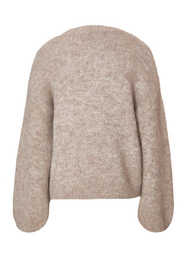 Quiz Stone Cherry Knit Jumper
