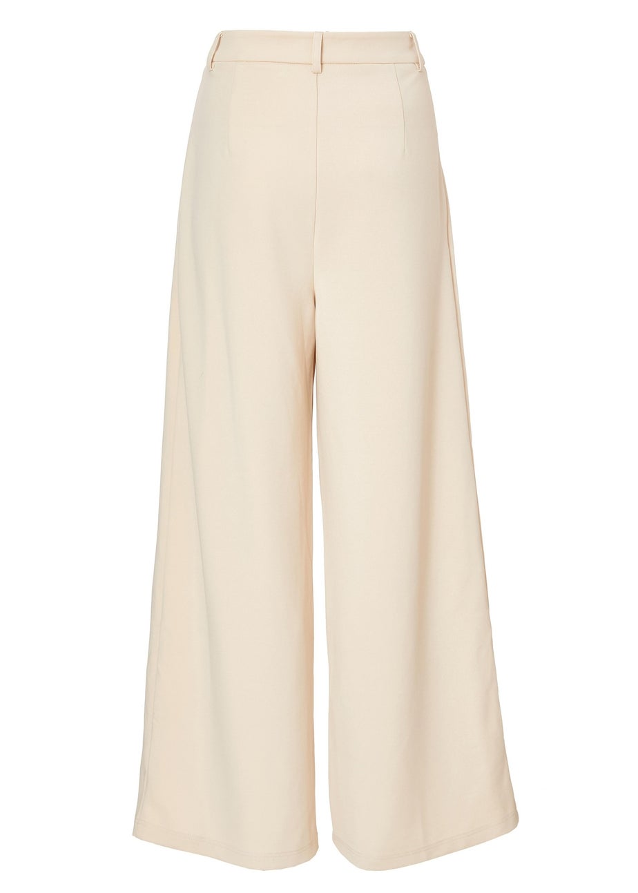 Quiz Stone Wide Leg Trousers
