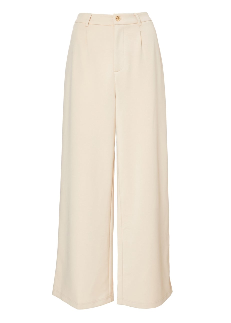 Quiz Stone Wide Leg Trousers