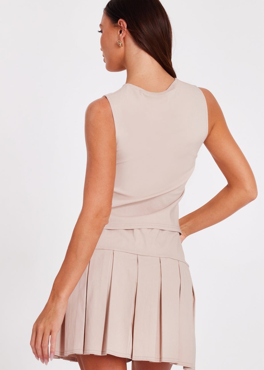 Quiz Stone Wrap Waistcoat