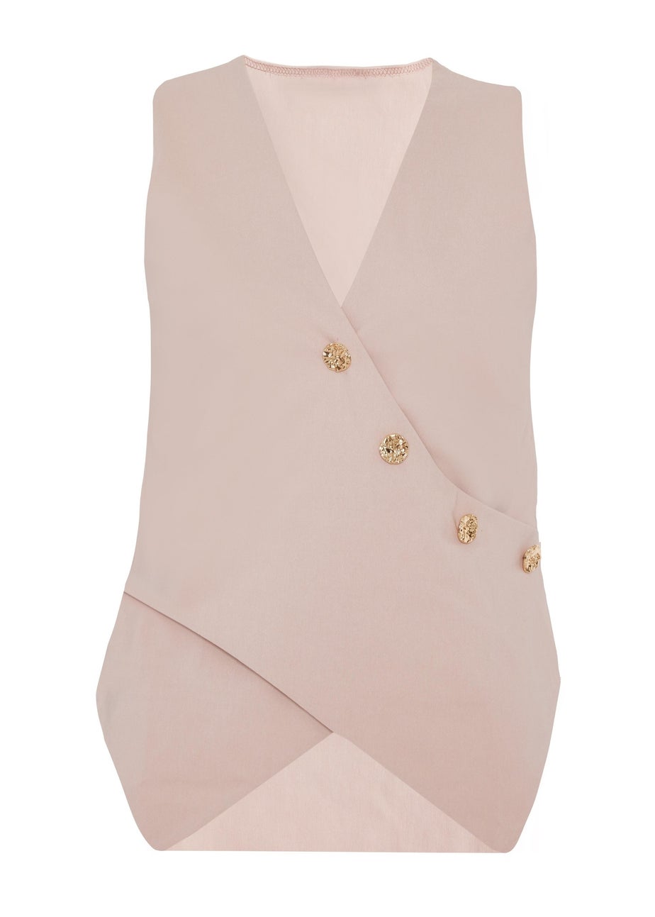 Quiz Stone Wrap Waistcoat