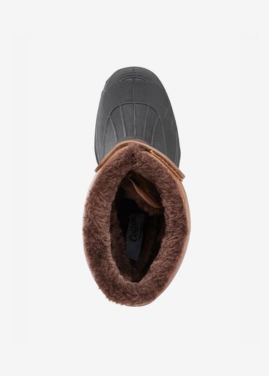 Cotton Traders Bronze Waterproof Highland Boots