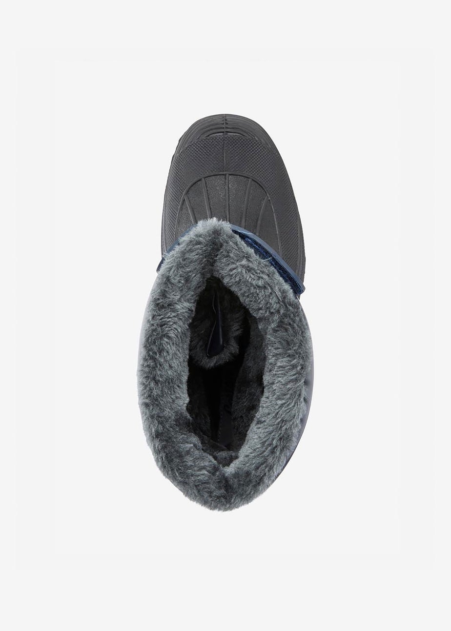 Cotton Traders Pastel Blue Waterproof Highland Boots