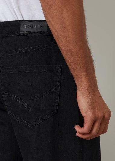 Threadbare Black Loose Fit Jeans