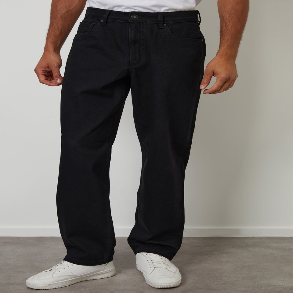 Threadbare Black Loose Fit Jeans