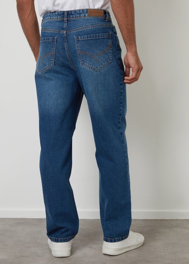 Threadbare Blue Loose Fit Jeans