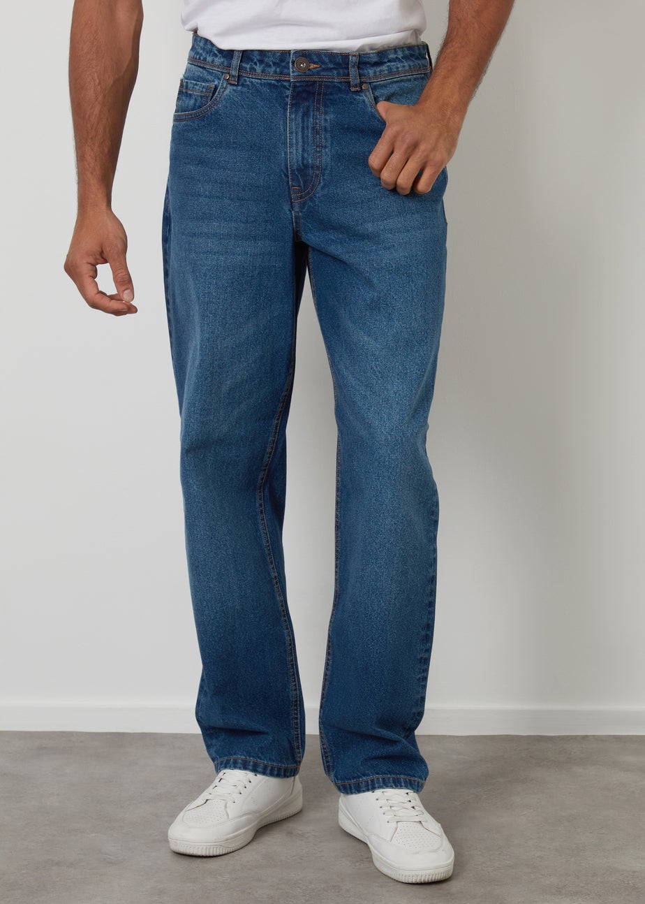 Threadbare Blue Loose Fit Jeans