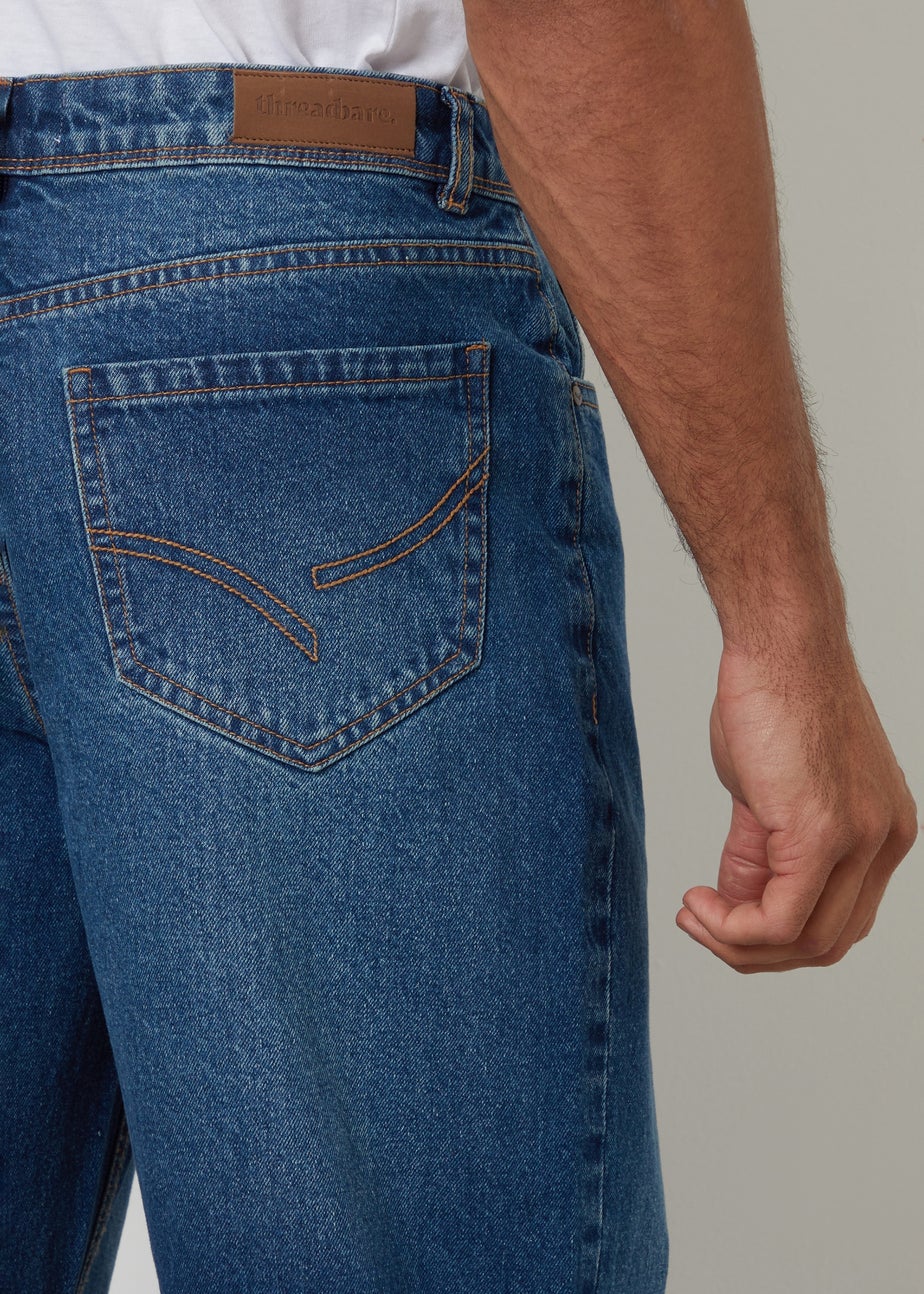 Threadbare Blue Loose Fit Jeans