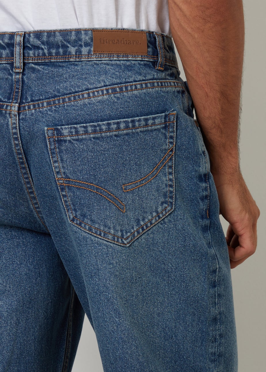 Threadbare Blue Loose Fit Jeans