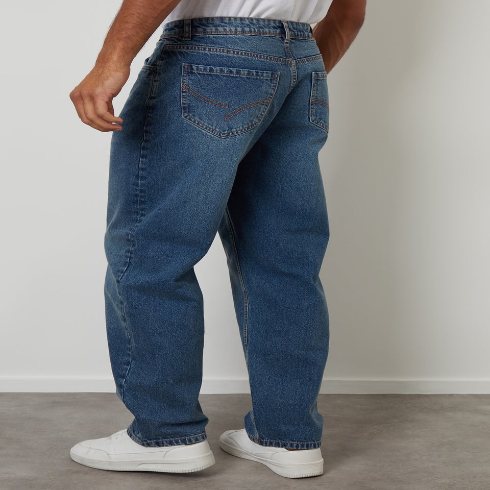 Threadbare Blue Loose Fit Jeans