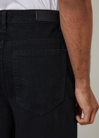 Threadbare Black Baggy Fit Jeans